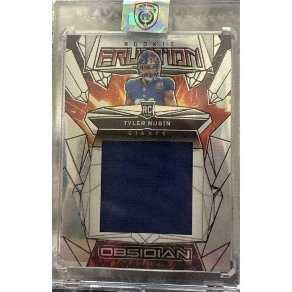 2024 Obsidian Rookie Eruption Relic Tyler Nubin /99